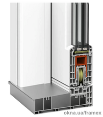 Підйомно-розсувна тепла ПВХ система FRAMEX HS 170